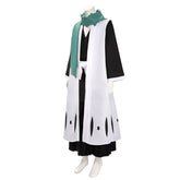 Halloweez Toshiro Hitsugaya Cosplay - Authentic 10th Captain Kimono Outfit for Bleach Fans - Halloweez